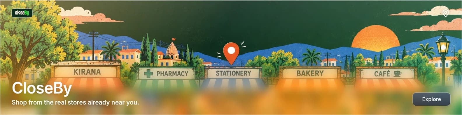 CloseBy: AI-assisted hyperlocal marketplace for neighborhood shops